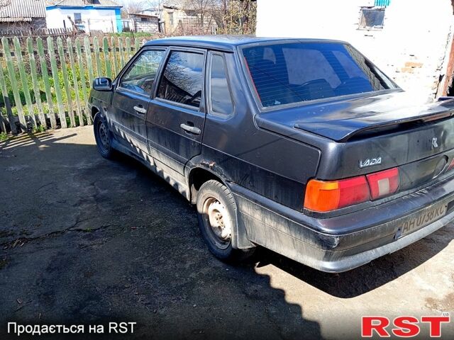 Черный ВАЗ 2115 Самара, объемом двигателя 1.6 л и пробегом 0 тыс. км за 850 $, фото 8 на Automoto.ua