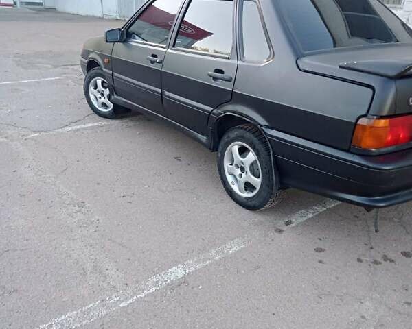 Чорний ВАЗ 2115 Самара, об'ємом двигуна 1.5 л та пробігом 430 тис. км за 1750 $, фото 3 на Automoto.ua
