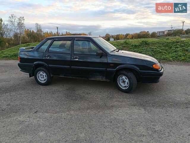 Черный ВАЗ 2115 Самара, объемом двигателя 1.6 л и пробегом 238 тыс. км за 1500 $, фото 9 на Automoto.ua
