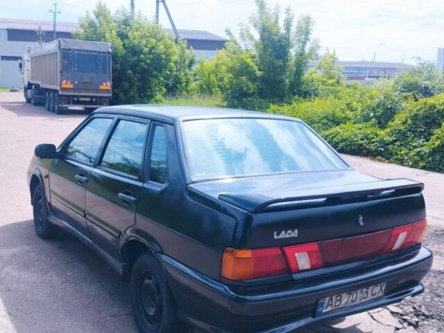 Чорний ВАЗ 2115 Самара, об'ємом двигуна 1.6 л та пробігом 150 тис. км за 1624 $, фото 14 на Automoto.ua