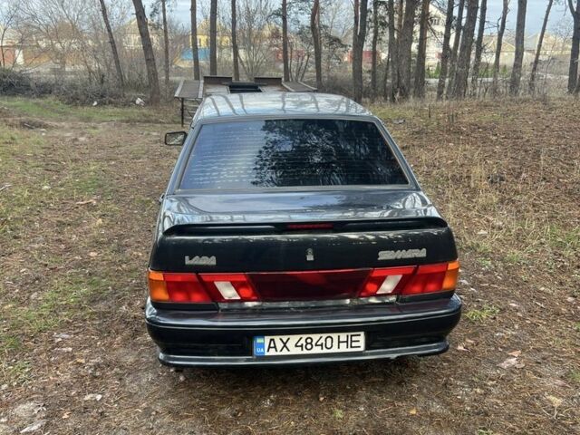 Черный ВАЗ 2115 Самара, объемом двигателя 1.6 л и пробегом 87 тыс. км за 2300 $, фото 3 на Automoto.ua