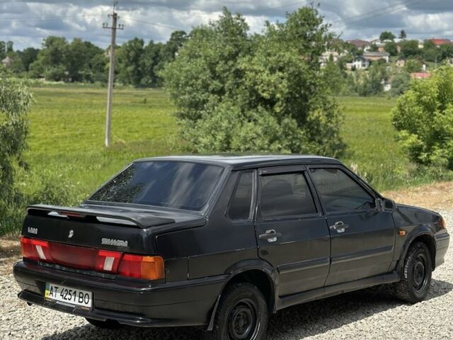 Чорний ВАЗ 2115 Самара, об'ємом двигуна 1.6 л та пробігом 218 тис. км за 1100 $, фото 3 на Automoto.ua