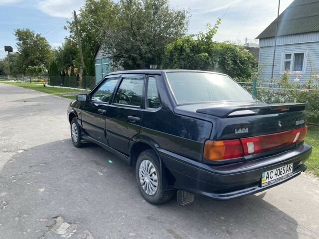 Чорний ВАЗ 2115 Самара, об'ємом двигуна 1.6 л та пробігом 204 тис. км за 2000 $, фото 2 на Automoto.ua