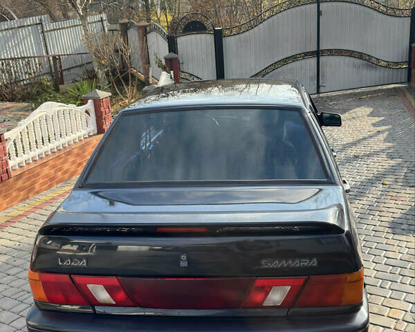 Чорний ВАЗ 2115 Самара, об'ємом двигуна 1.6 л та пробігом 278 тис. км за 2500 $, фото 12 на Automoto.ua