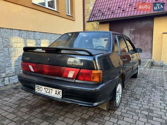 Черный ВАЗ 2115 Самара, объемом двигателя 1.6 л и пробегом 295 тыс. км за 1900 $, фото 7 на Automoto.ua