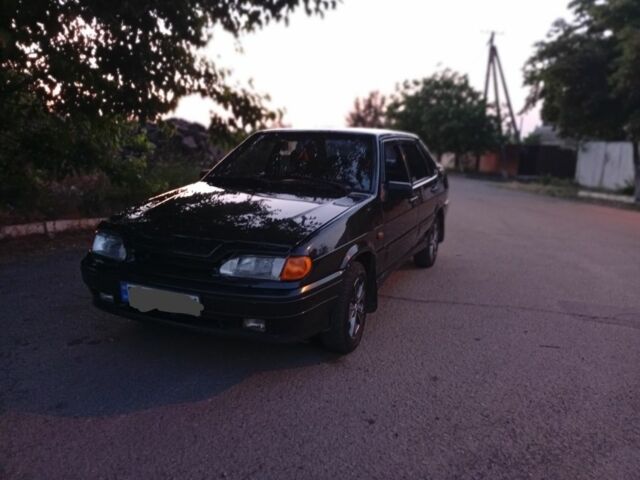 Черный ВАЗ 2115 Самара, объемом двигателя 0 л и пробегом 190 тыс. км за 1700 $, фото 1 на Automoto.ua