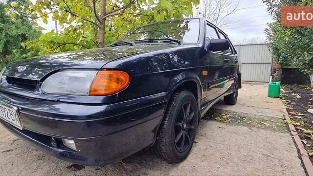 Черный ВАЗ 2115 Самара, объемом двигателя 1.6 л и пробегом 110 тыс. км за 2600 $, фото 5 на Automoto.ua