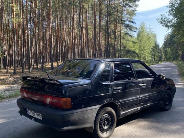 Черный ВАЗ 2115 Самара, объемом двигателя 1.6 л и пробегом 100 тыс. км за 1000 $, фото 3 на Automoto.ua