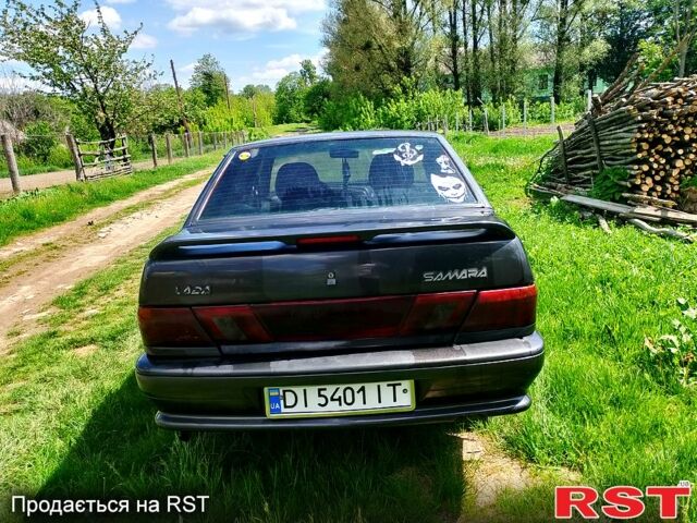 Черный ВАЗ 2115 Самара, объемом двигателя 1.6 л и пробегом 60 тыс. км за 1750 $, фото 5 на Automoto.ua