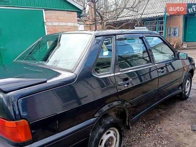 Черный ВАЗ 2115 Самара, объемом двигателя 1.6 л и пробегом 83 тыс. км за 2500 $, фото 7 на Automoto.ua