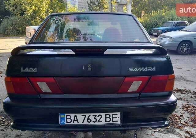 Чорний ВАЗ 2115 Самара, об'ємом двигуна 1.6 л та пробігом 256 тис. км за 2200 $, фото 5 на Automoto.ua
