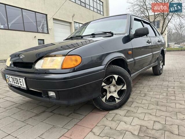 Чорний ВАЗ 2115 Самара, об'ємом двигуна 1.5 л та пробігом 192 тис. км за 1195 $, фото 12 на Automoto.ua