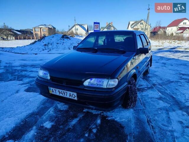 Черный ВАЗ 2115 Самара, объемом двигателя 1.6 л и пробегом 112 тыс. км за 1550 $, фото 1 на Automoto.ua