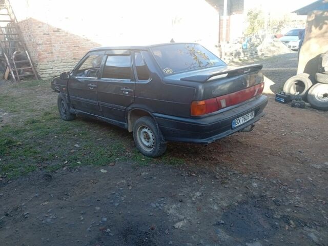 Чорний ВАЗ 2115 Самара, об'ємом двигуна 1.6 л та пробігом 65 тис. км за 760 $, фото 6 на Automoto.ua