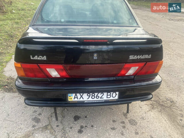 Черный ВАЗ 2115 Самара, объемом двигателя 1.6 л и пробегом 138 тыс. км за 2500 $, фото 4 на Automoto.ua