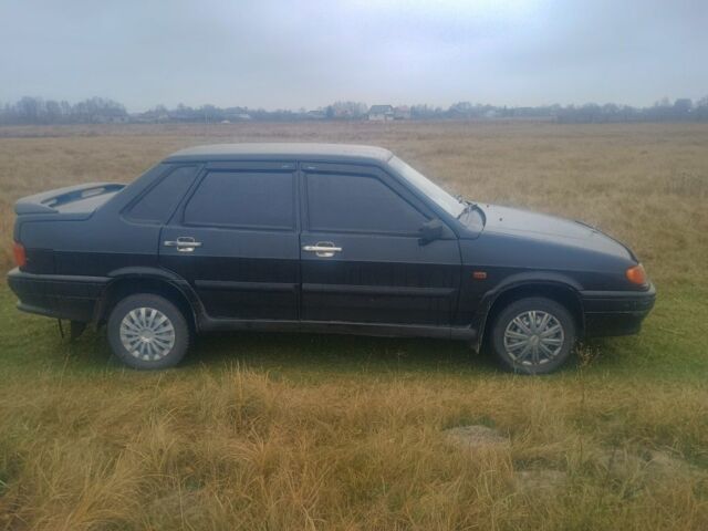 Черный ВАЗ 2115 Самара, объемом двигателя 1.6 л и пробегом 187 тыс. км за 1500 $, фото 4 на Automoto.ua