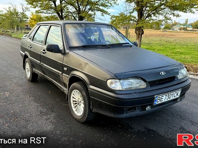 Чорний ВАЗ 2115 Самара, об'ємом двигуна 1.6 л та пробігом 300 тис. км за 900 $, фото 5 на Automoto.ua