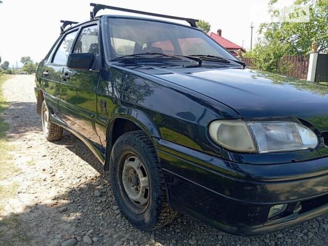 Чорний ВАЗ 2115 Самара, об'ємом двигуна 1.6 л та пробігом 230 тис. км за 950 $, фото 4 на Automoto.ua