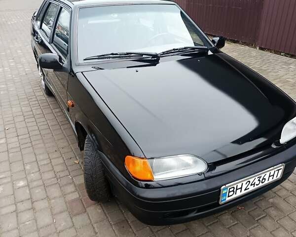 Чорний ВАЗ 2115 Самара, об'ємом двигуна 1.6 л та пробігом 190 тис. км за 1800 $, фото 1 на Automoto.ua