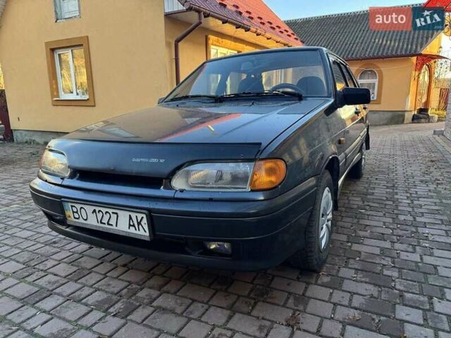 Черный ВАЗ 2115 Самара, объемом двигателя 1.6 л и пробегом 295 тыс. км за 1900 $, фото 5 на Automoto.ua