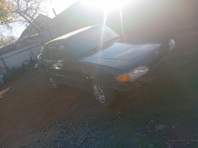 Чорний ВАЗ 2115 Самара, об'ємом двигуна 1.6 л та пробігом 65 тис. км за 760 $, фото 4 на Automoto.ua