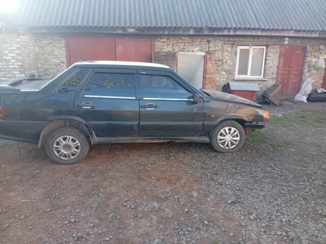 Чорний ВАЗ 2115 Самара, об'ємом двигуна 1.6 л та пробігом 65 тис. км за 760 $, фото 3 на Automoto.ua