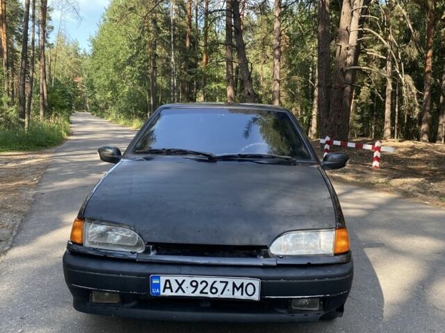 Черный ВАЗ 2115 Самара, объемом двигателя 1.6 л и пробегом 100 тыс. км за 1000 $, фото 2 на Automoto.ua