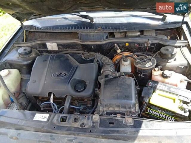 Черный ВАЗ 2115 Самара, объемом двигателя 1.6 л и пробегом 219 тыс. км за 1300 $, фото 2 на Automoto.ua