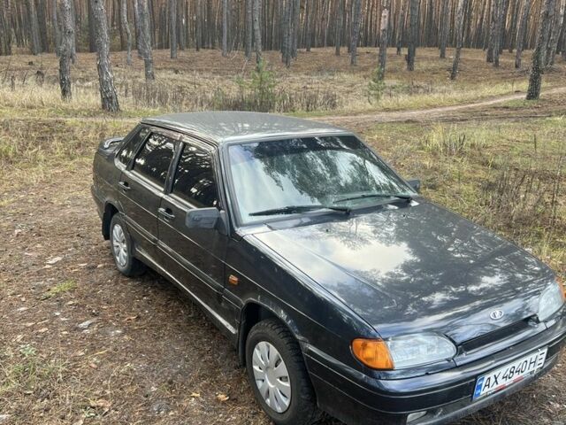 Черный ВАЗ 2115 Самара, объемом двигателя 1.6 л и пробегом 87 тыс. км за 2300 $, фото 2 на Automoto.ua