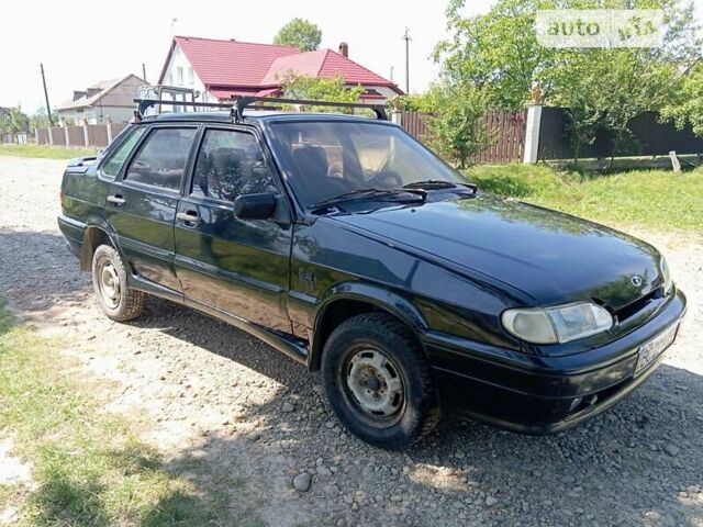 Чорний ВАЗ 2115 Самара, об'ємом двигуна 1.6 л та пробігом 230 тис. км за 950 $, фото 1 на Automoto.ua