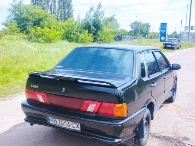 Чорний ВАЗ 2115 Самара, об'ємом двигуна 1.6 л та пробігом 150 тис. км за 1624 $, фото 11 на Automoto.ua