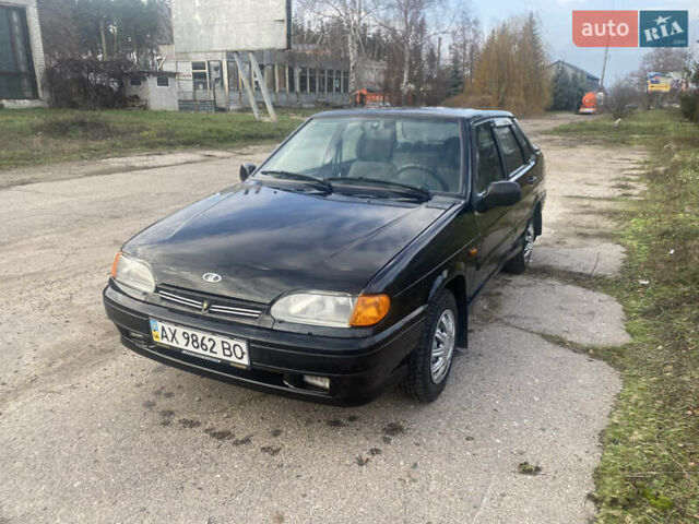 Черный ВАЗ 2115 Самара, объемом двигателя 1.6 л и пробегом 138 тыс. км за 2500 $, фото 11 на Automoto.ua