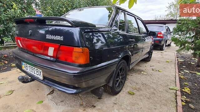 Черный ВАЗ 2115 Самара, объемом двигателя 1.6 л и пробегом 110 тыс. км за 2600 $, фото 1 на Automoto.ua