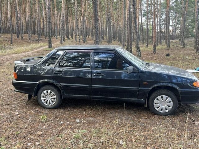 Черный ВАЗ 2115 Самара, объемом двигателя 1.6 л и пробегом 87 тыс. км за 2300 $, фото 4 на Automoto.ua