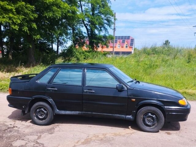 Чорний ВАЗ 2115 Самара, об'ємом двигуна 1.6 л та пробігом 150 тис. км за 1624 $, фото 13 на Automoto.ua