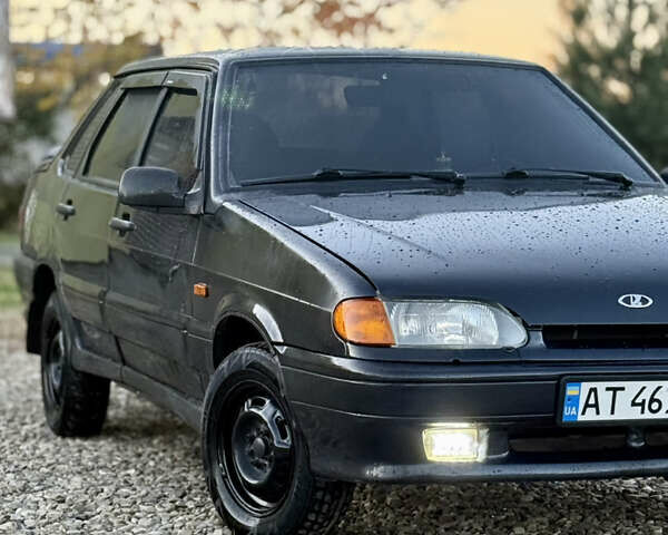 Черный ВАЗ 2115 Самара, объемом двигателя 1.6 л и пробегом 230 тыс. км за 1199 $, фото 2 на Automoto.ua