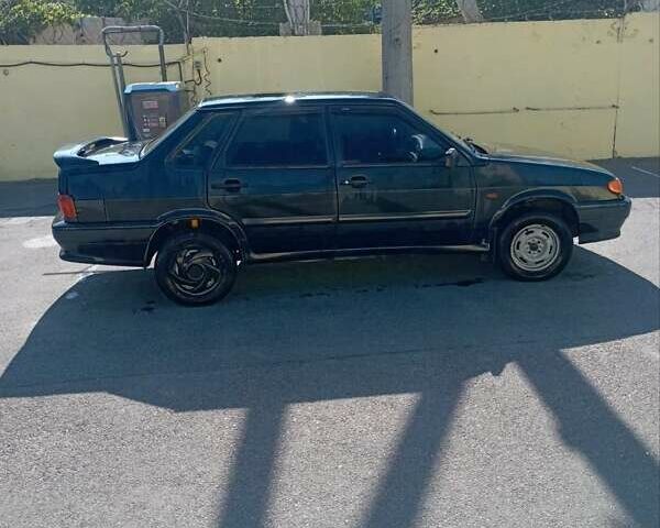 Чорний ВАЗ 2115 Самара, об'ємом двигуна 1.6 л та пробігом 122 тис. км за 2100 $, фото 5 на Automoto.ua