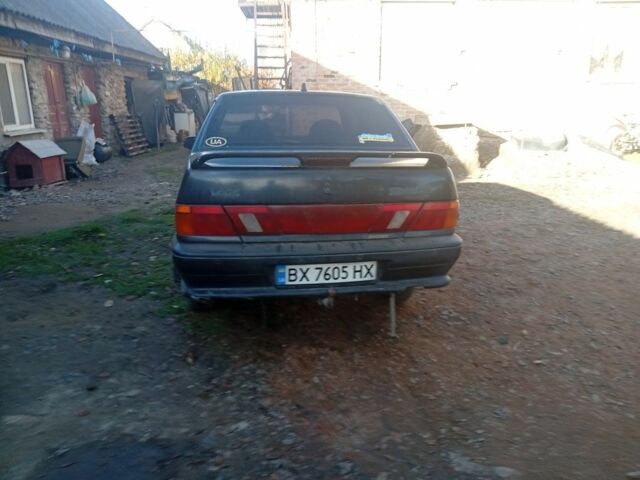 Чорний ВАЗ 2115 Самара, об'ємом двигуна 1.6 л та пробігом 65 тис. км за 760 $, фото 5 на Automoto.ua