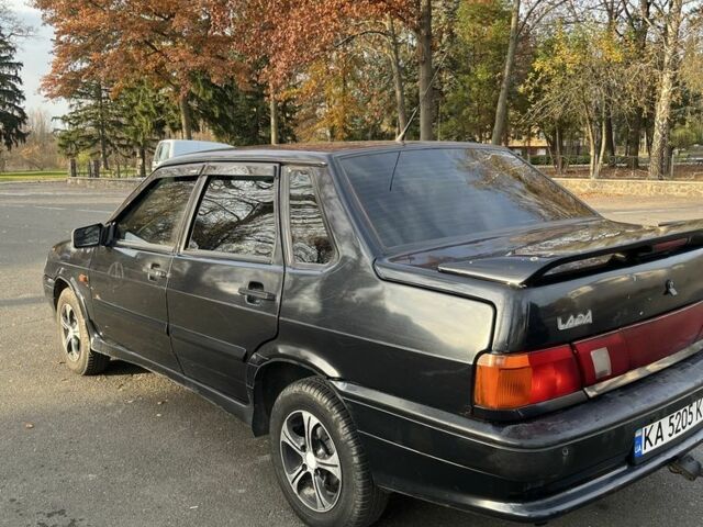 Чорний ВАЗ 2115 Самара, об'ємом двигуна 1.6 л та пробігом 220 тис. км за 2000 $, фото 3 на Automoto.ua