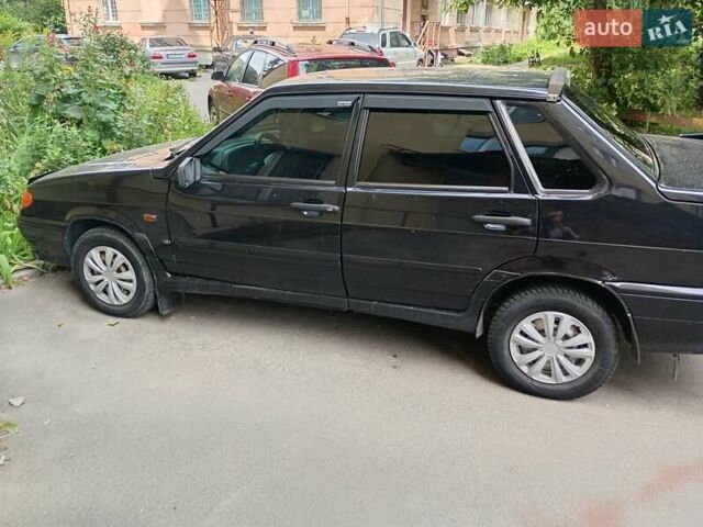 Чорний ВАЗ 2115 Самара, об'ємом двигуна 1.6 л та пробігом 222 тис. км за 2650 $, фото 11 на Automoto.ua