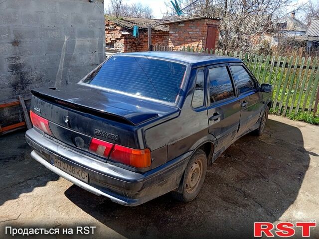 Черный ВАЗ 2115 Самара, объемом двигателя 1.6 л и пробегом 0 тыс. км за 850 $, фото 6 на Automoto.ua