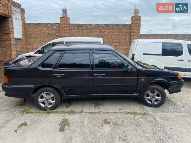 Черный ВАЗ 2115 Самара, объемом двигателя 1.6 л и пробегом 155 тыс. км за 999 $, фото 6 на Automoto.ua