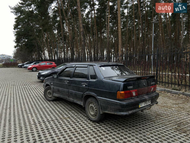 Черный ВАЗ 2115 Самара, объемом двигателя 1.6 л и пробегом 239 тыс. км за 2350 $, фото 3 на Automoto.ua