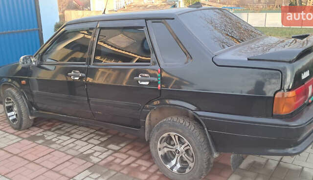 Черный ВАЗ 2115 Самара, объемом двигателя 1.6 л и пробегом 89 тыс. км за 2800 $, фото 1 на Automoto.ua