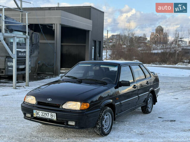 Чорний ВАЗ 2115 Самара, об'ємом двигуна 1.6 л та пробігом 225 тис. км за 1800 $, фото 4 на Automoto.ua