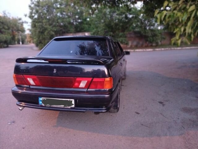 Черный ВАЗ 2115 Самара, объемом двигателя 0 л и пробегом 190 тыс. км за 1700 $, фото 3 на Automoto.ua