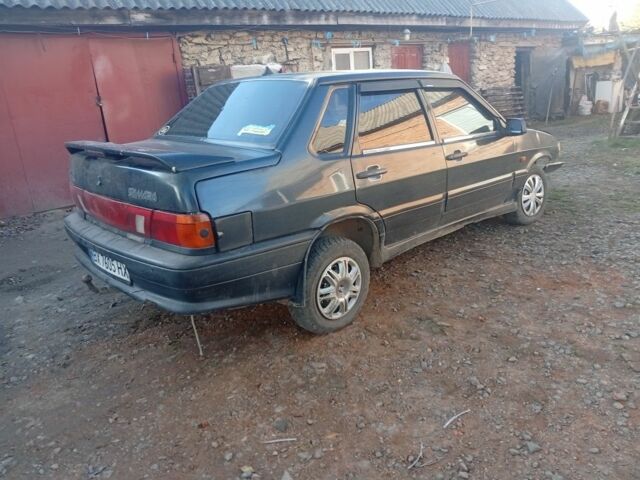 Чорний ВАЗ 2115 Самара, об'ємом двигуна 1.6 л та пробігом 65 тис. км за 760 $, фото 2 на Automoto.ua