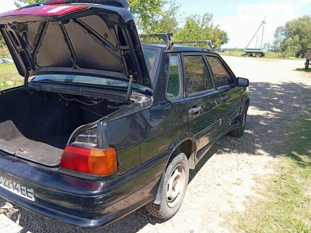 Чорний ВАЗ 2115 Самара, об'ємом двигуна 1.6 л та пробігом 230 тис. км за 950 $, фото 11 на Automoto.ua
