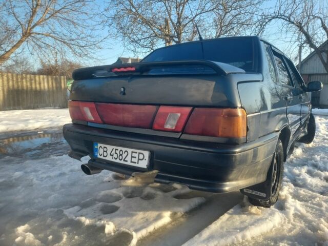 Чорний ВАЗ 2115 Самара, об'ємом двигуна 0 л та пробігом 200 тис. км за 1186 $, фото 2 на Automoto.ua