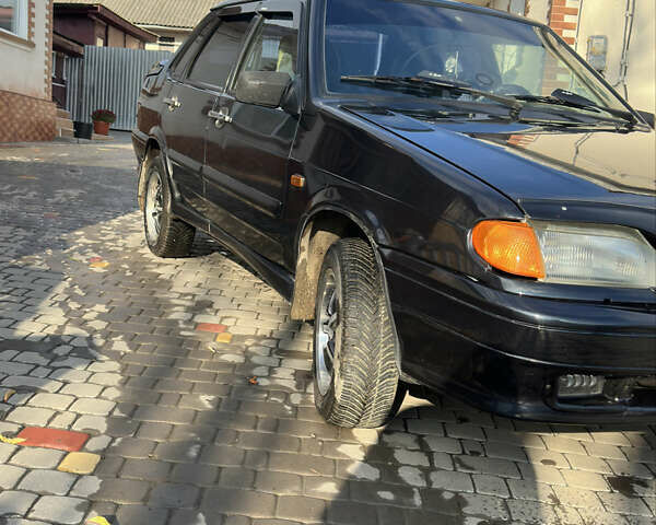 Чорний ВАЗ 2115 Самара, об'ємом двигуна 1.6 л та пробігом 278 тис. км за 2500 $, фото 10 на Automoto.ua